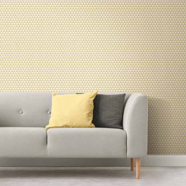 3d-petite-hexagons-peel-and-stick-wallpaper-yellow-york-wallcoverings-rmk11337rl