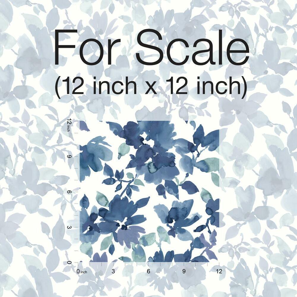 watercolor-floral-peel-and-stick-wallpaper-blue-york-wallcoverings-rmk11700wp