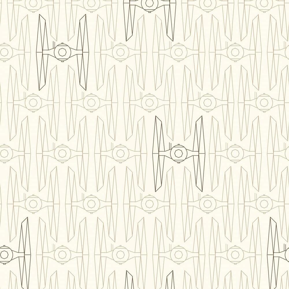 star-wars-tie-fighter-peel-and-stick-wallpaper-taupe-york-wallcoverings-rmk11782rl