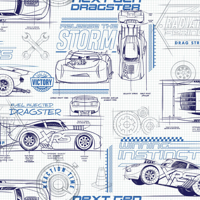 disney-and-pixar-cars-schematic-peel-and-stick-wallpaper-blue-york-wallcoverings-rmk11803wp