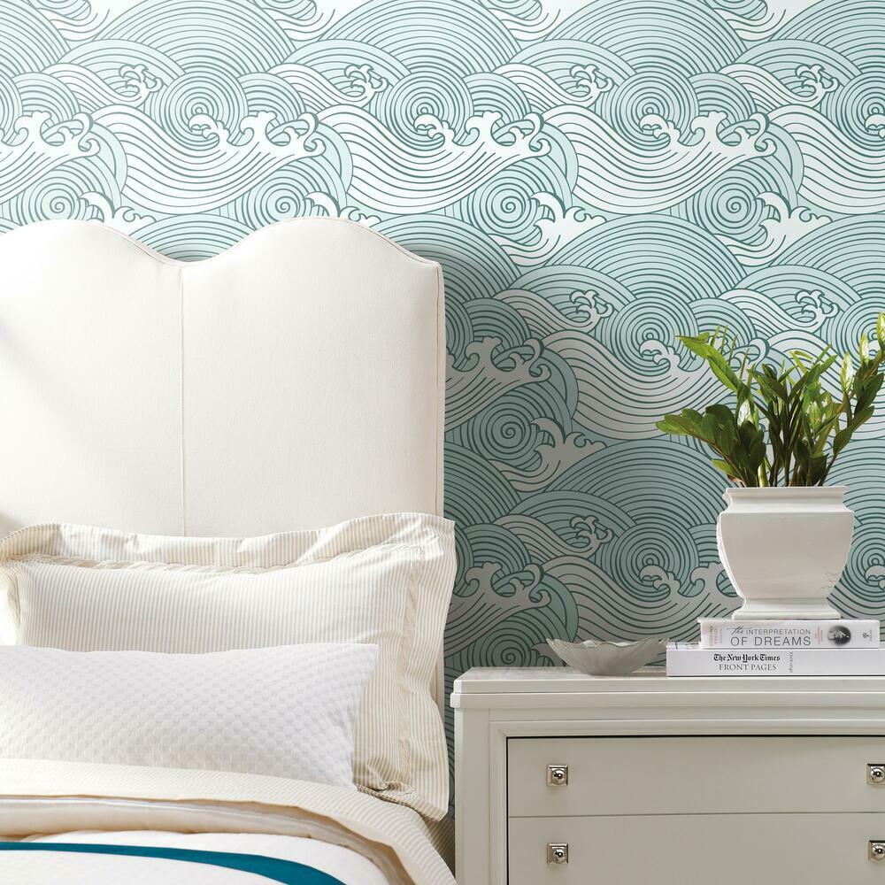 asian-waves-peel-stick-wallpaper-black-york-wallcoverings-rmk11901rl