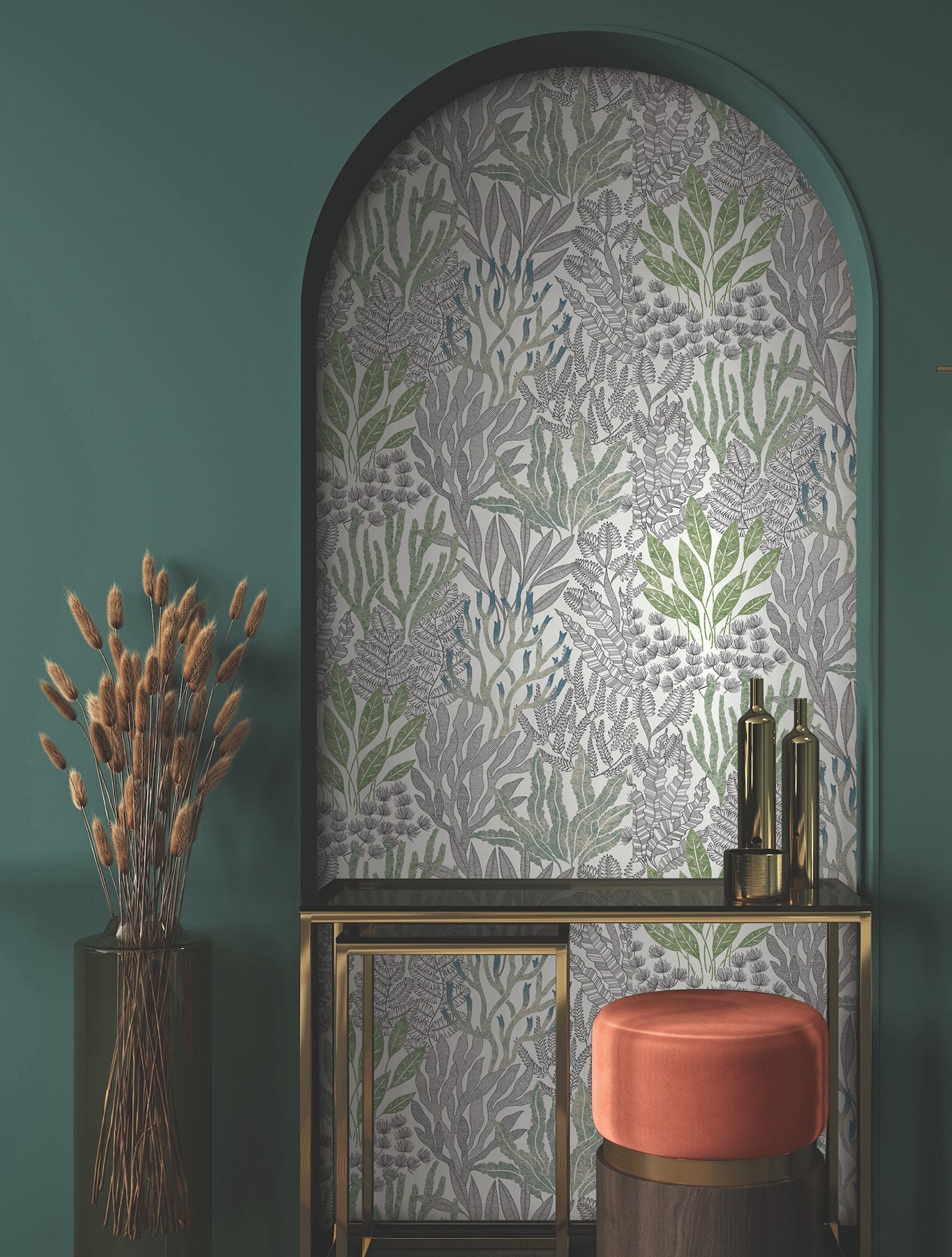 coral-leaves-wallpaper-blue-green-york-wallcoverings-rt7803