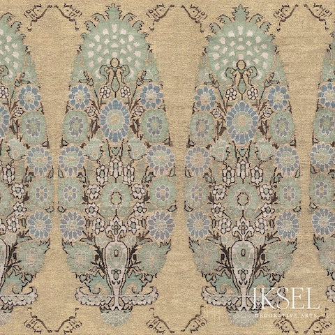 SAFAVID-BOUQUET-CELADON-SCHUMACHER-RW904CR63-255