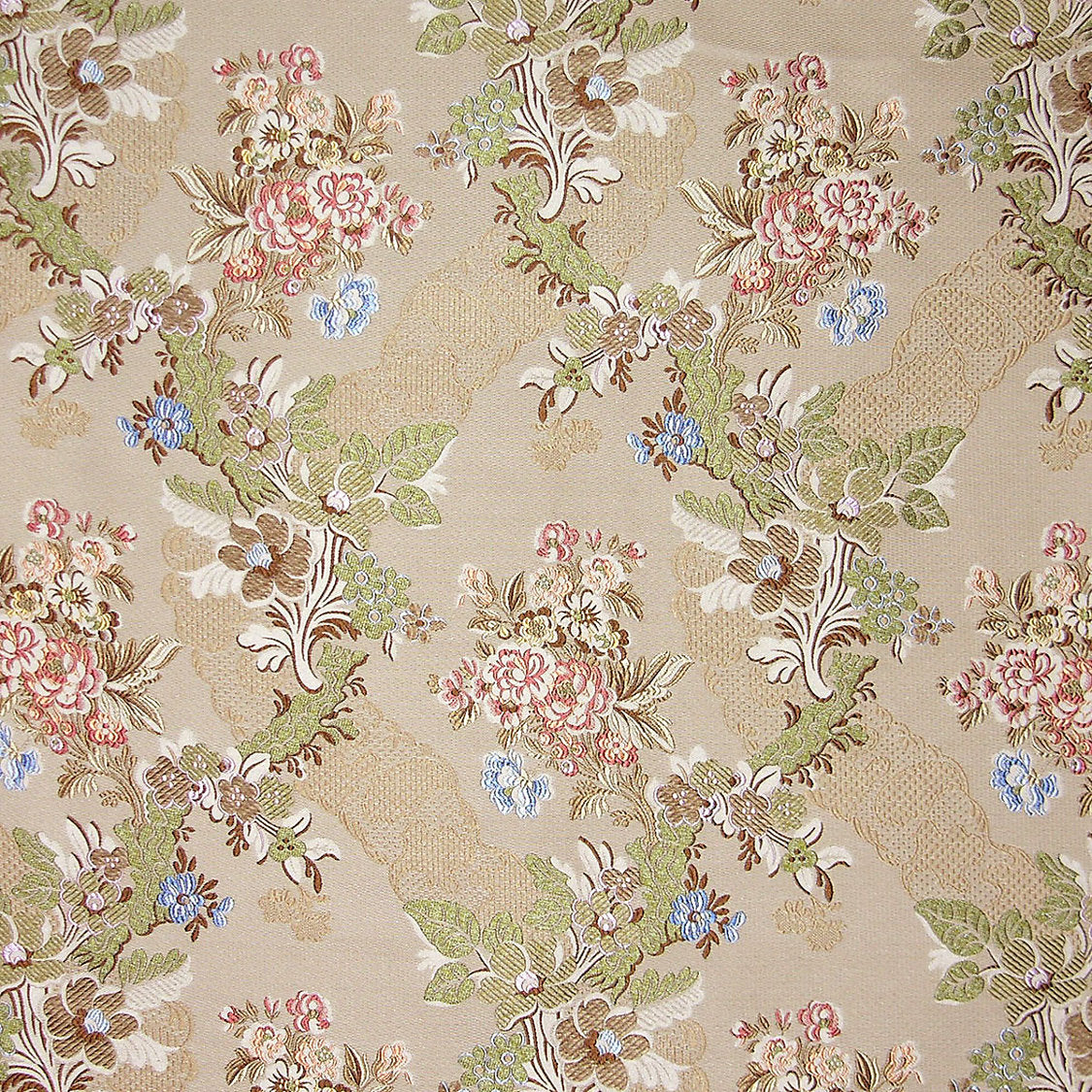 Villa Carlotta - Ecru/Multi - Scalamandre Fabric