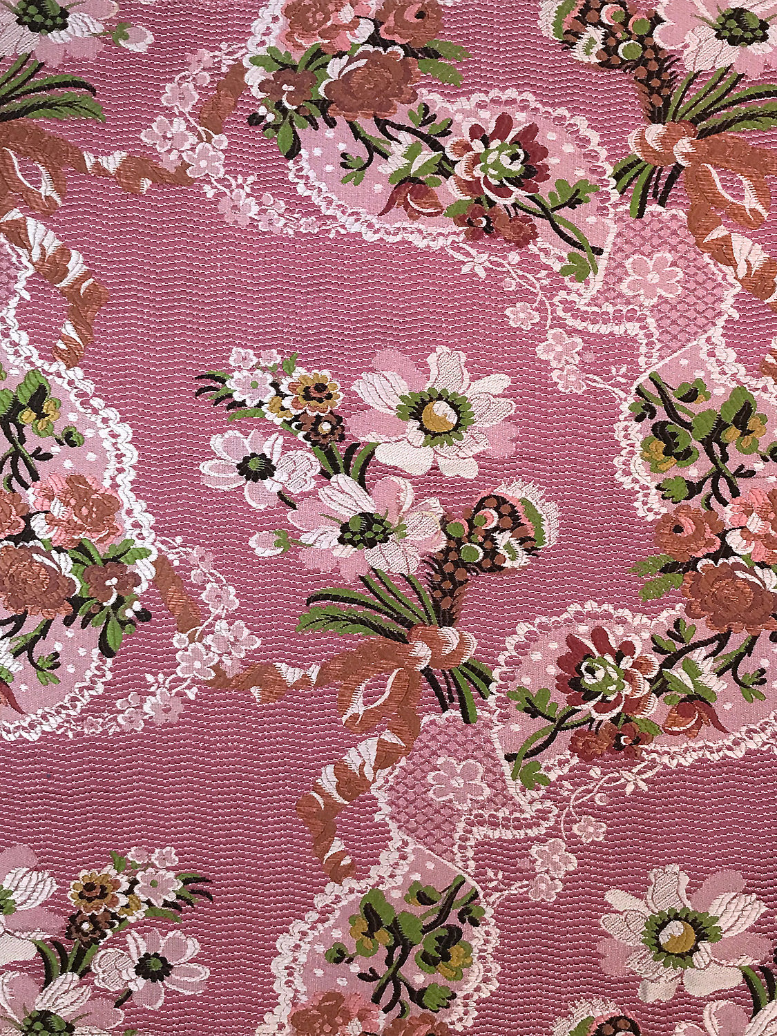 Avvoltoio - Multi On Fucshia - Scalamandre Fabric