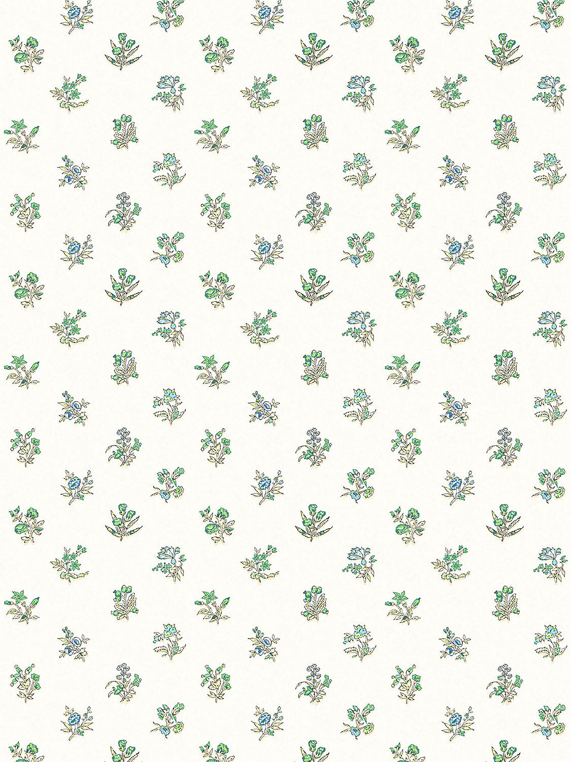 Summer Flora Wallcovering - Key Lime - Scalamandre Wallpaper