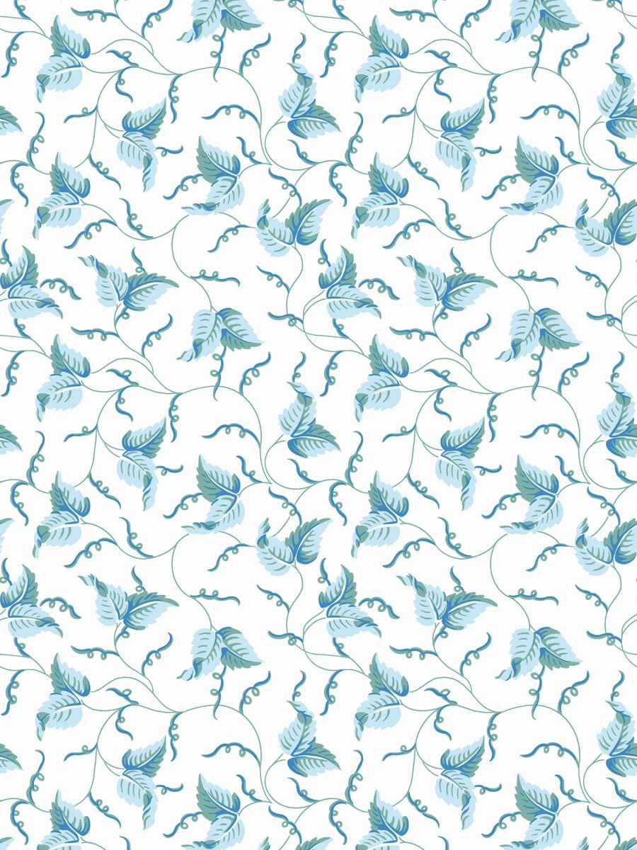 Angle Leaf Wallcovering wallpaper in Sky Garden by Scalamandré - Scalamandre Wallpaper