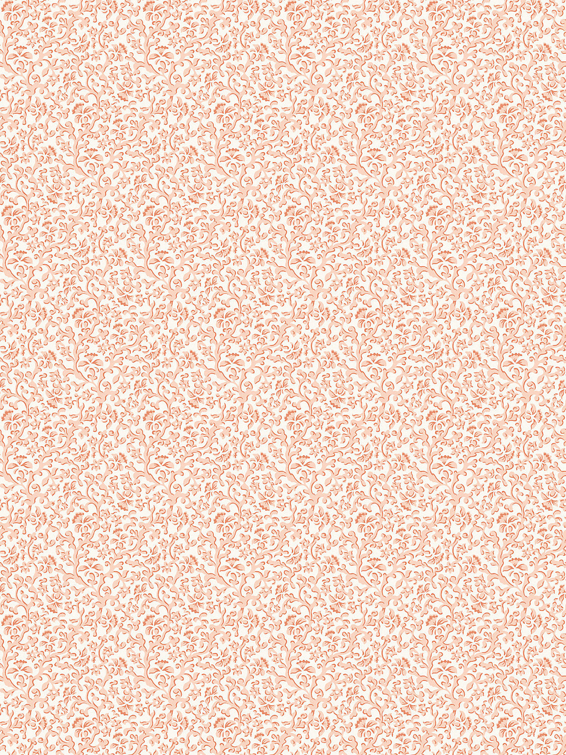 Bandbox Wallcovering - Peach - Scalamandre Wallpaper