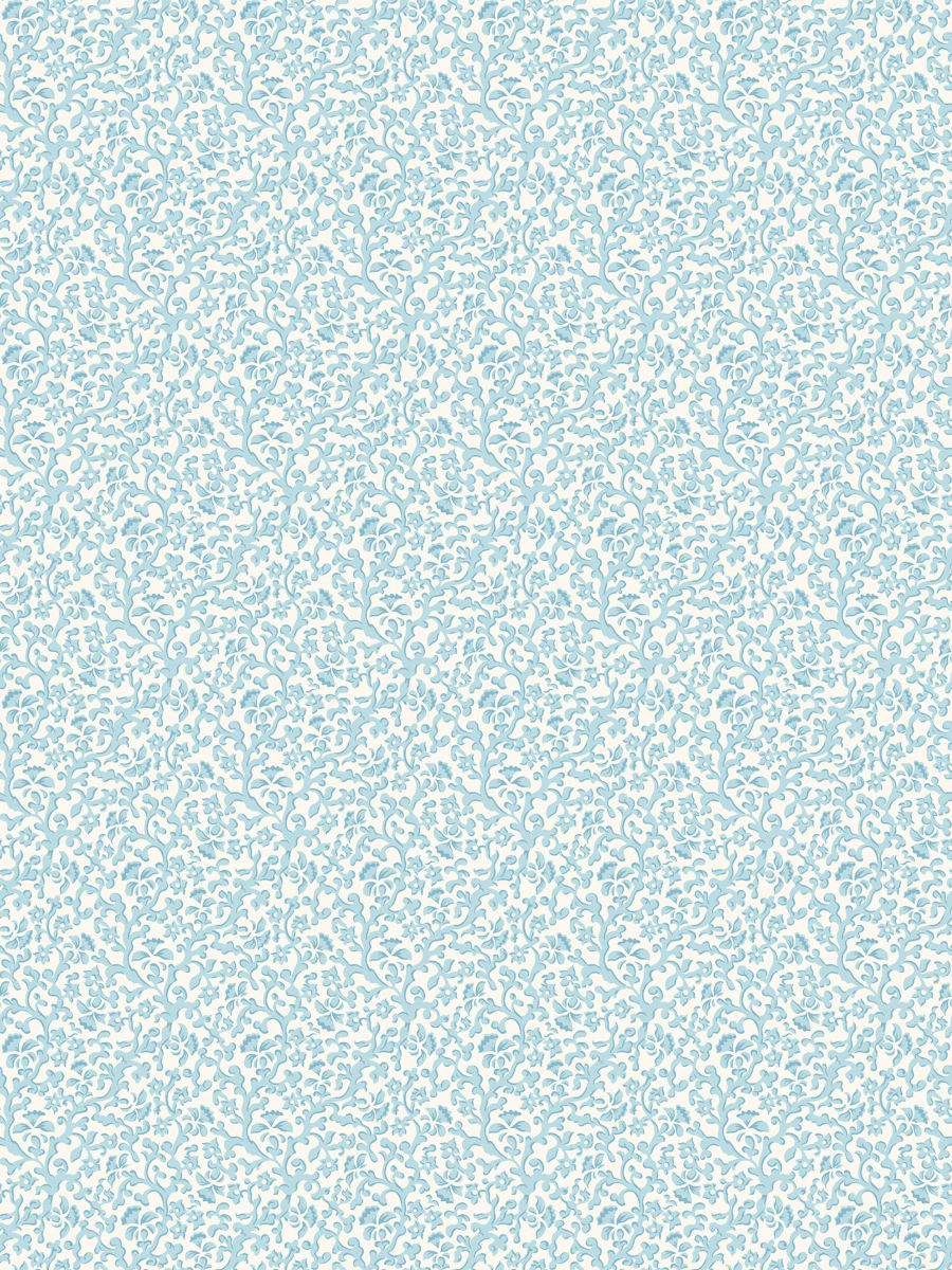 Bandbox Wallcovering wallpaper in Aquamarine by Scalamandré - Scalamandre Wallpaper