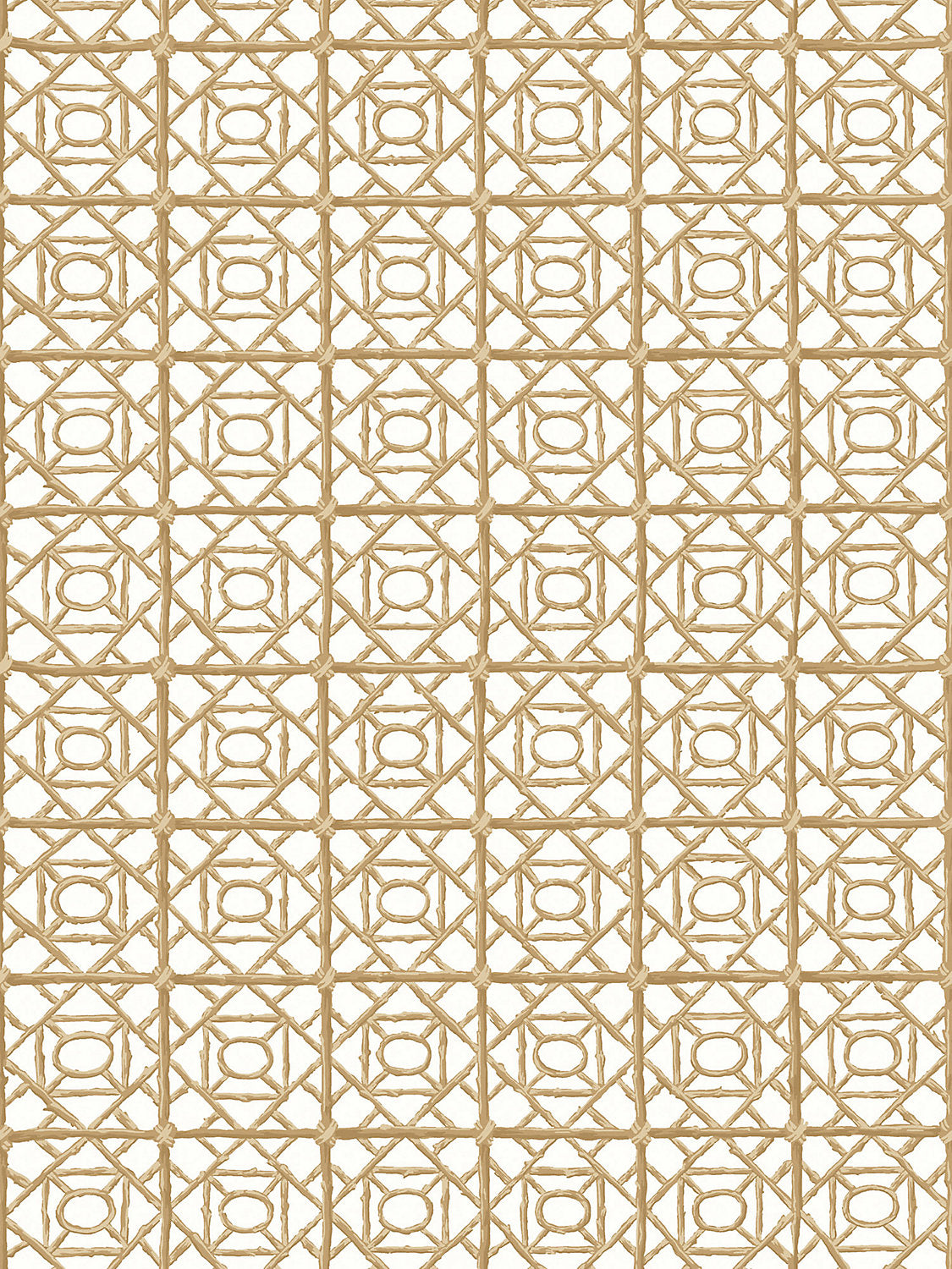 Ormond Fret Wallcovering - Twine - Scalamandre Wallpaper