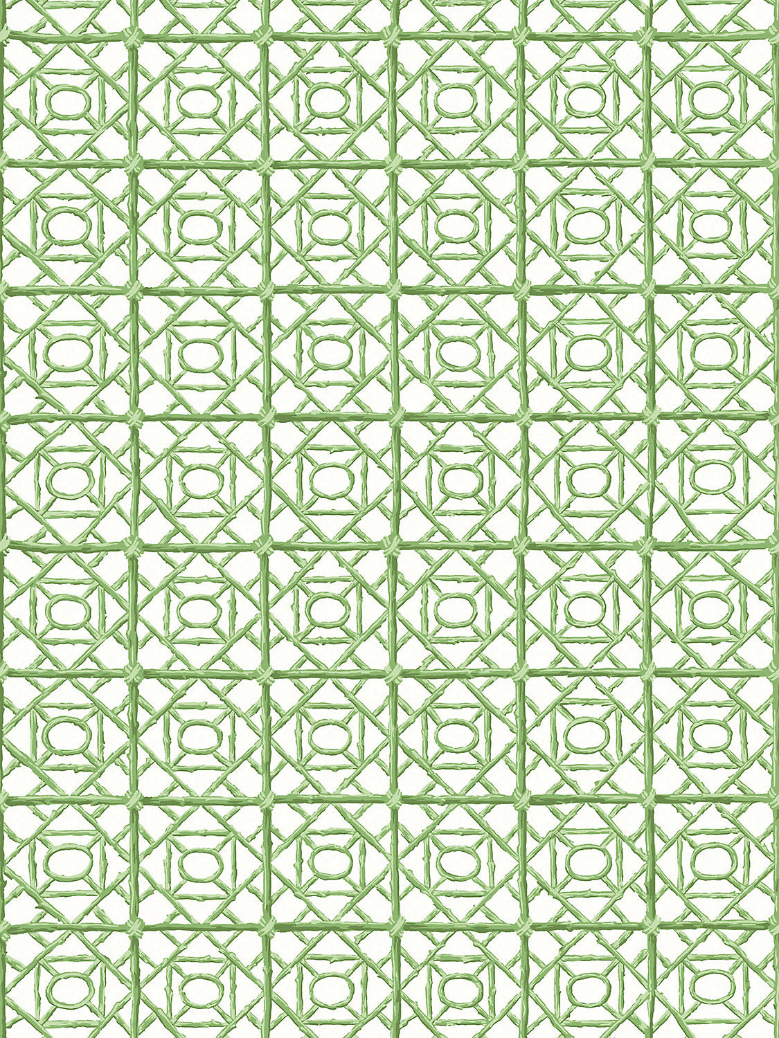 Ormond Fret Wallcovering - Grass - Scalamandre Wallpaper
