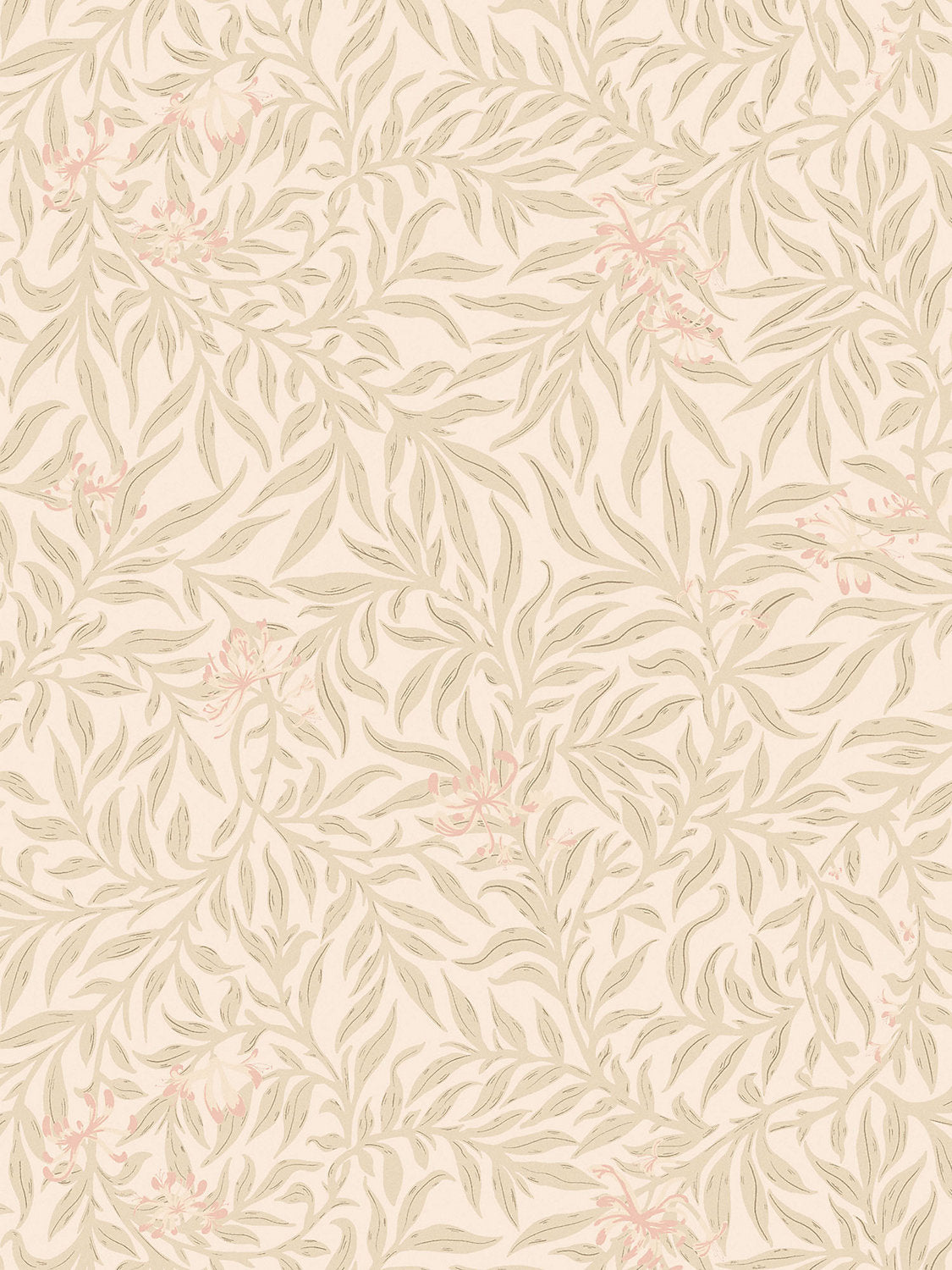 Honeysuckle Wallcovering - Driftwood - Scalamandre Wallpaper