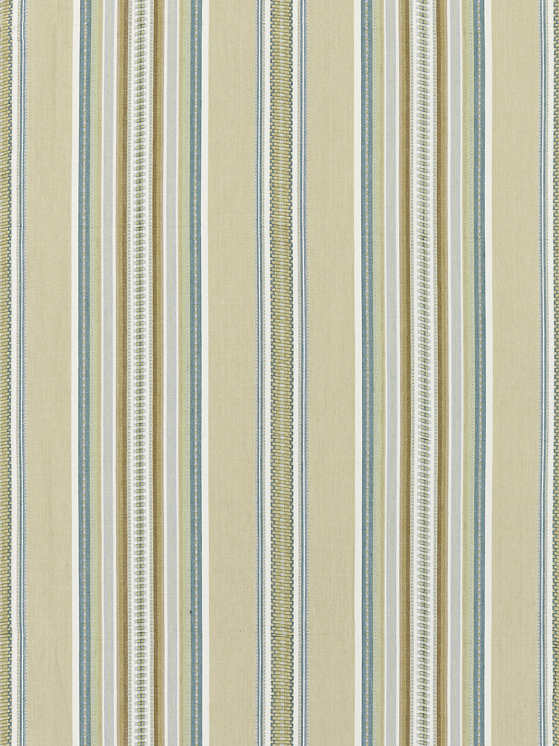 Cyrus Cotton Stripe - Prairie - Scalamandre Fabric