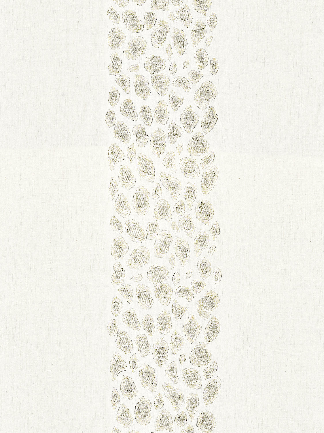 Catwalk Embroidery - Pearl - Scalamandre Fabric