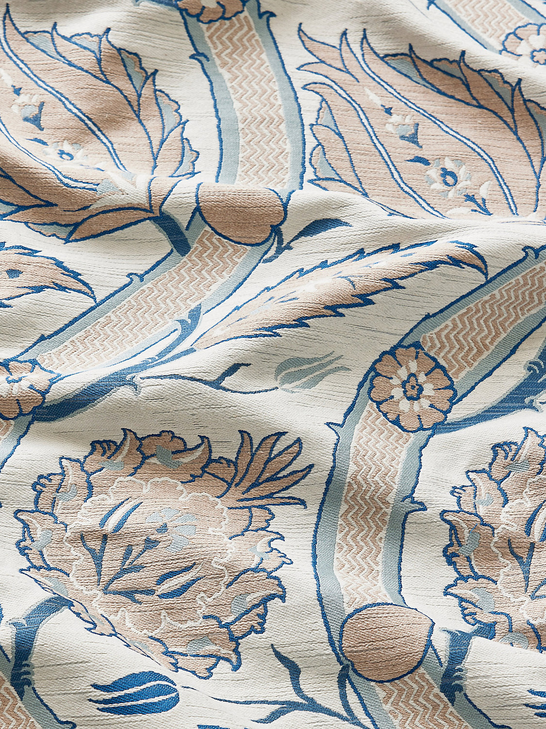 Kemha Woven - Porcelain - Scalamandre Fabric