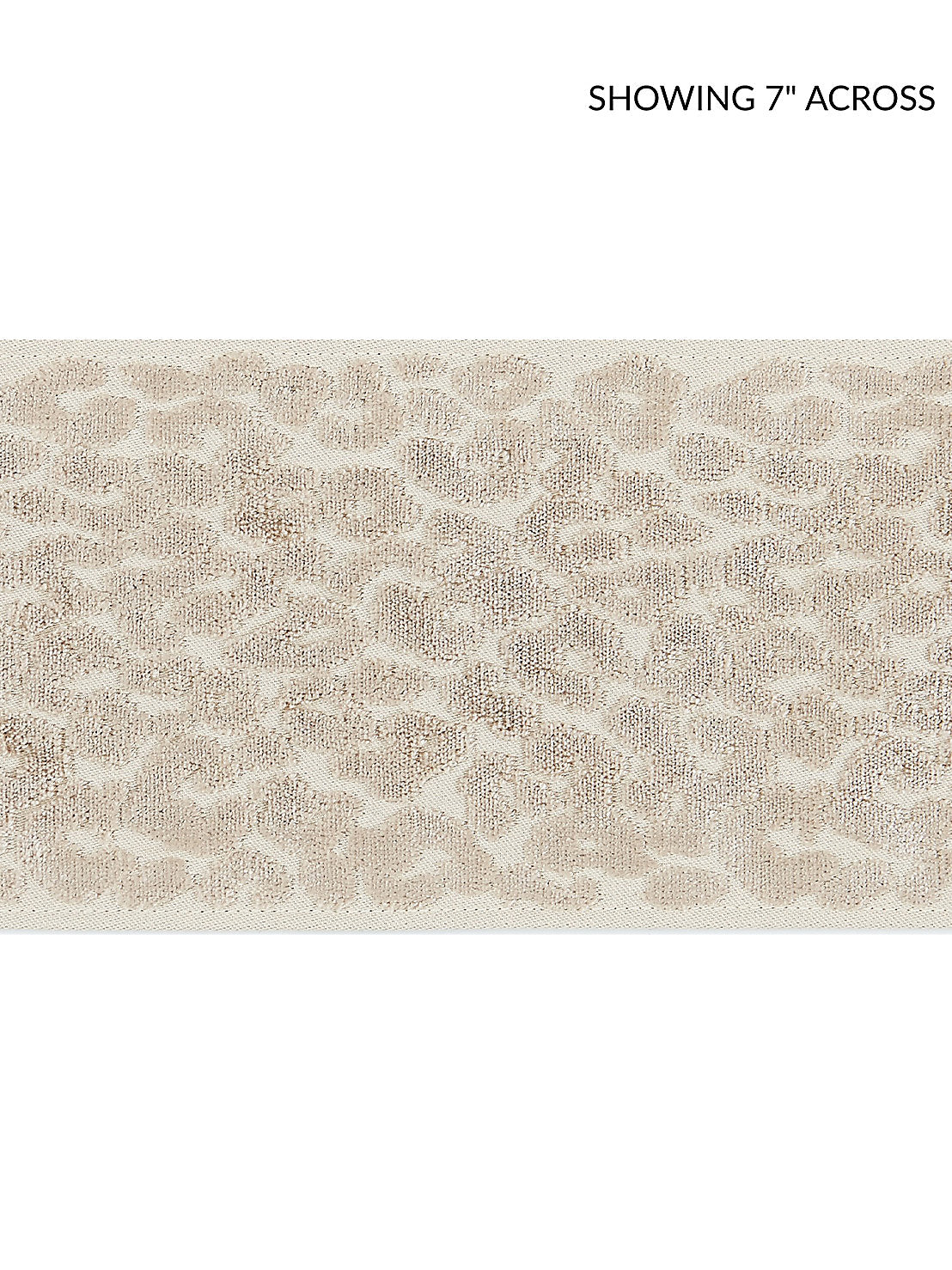 Leopard Velvet Tape - Fawn - Scalamandre Trim