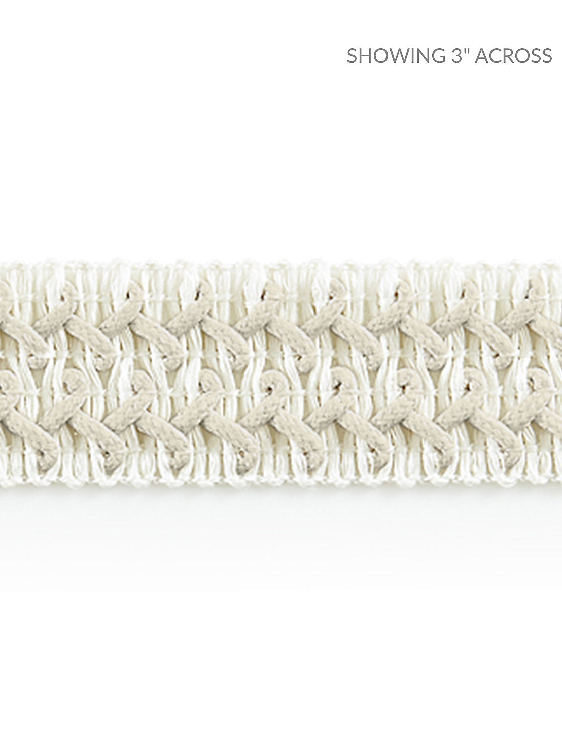 Kaarina Linen Braid - Blanc