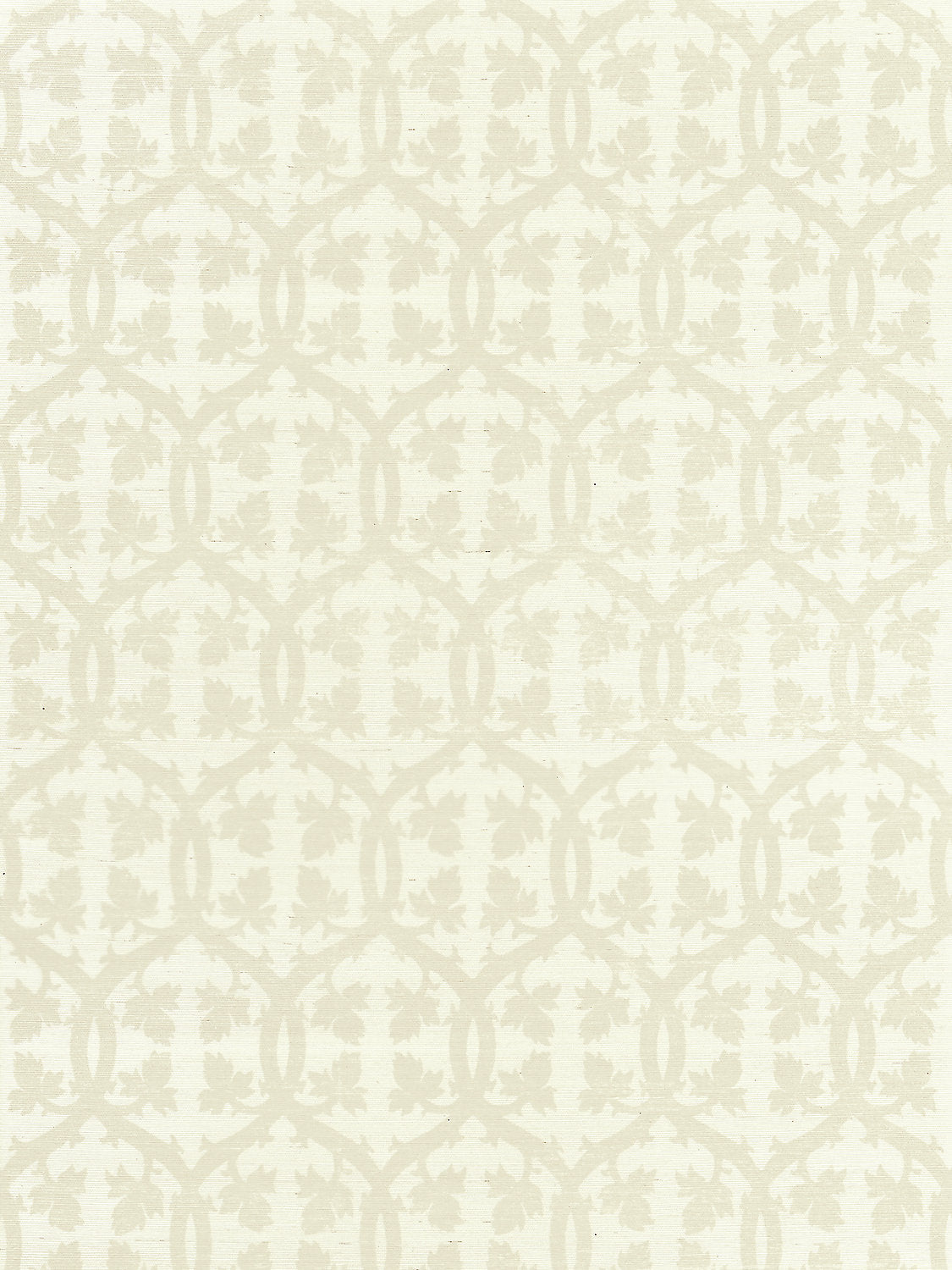 Falk Manor House Sisal - Ecru - Scalamandre Wallpaper