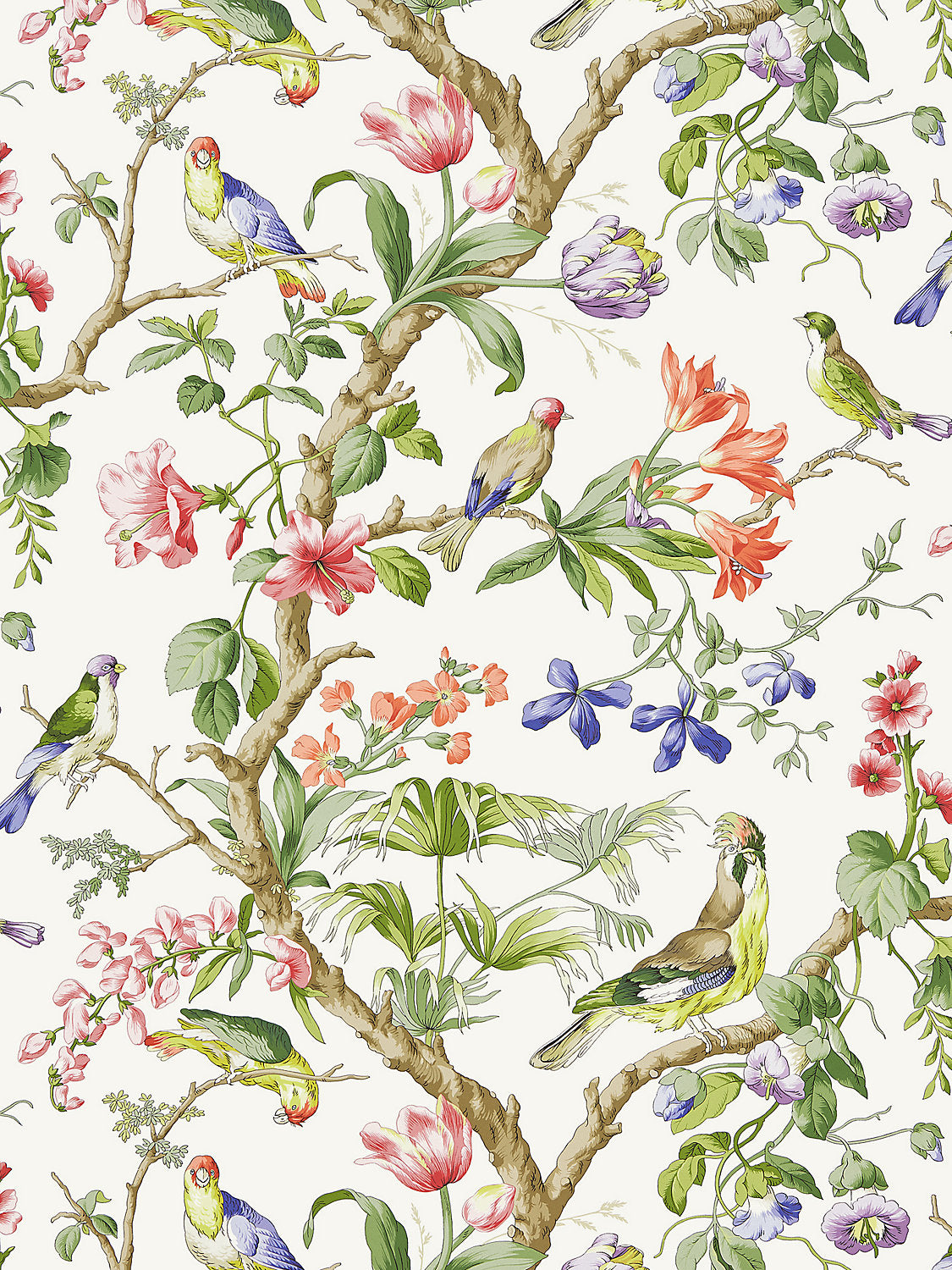 Belize - Ivory - Scalamandre Wallpaper