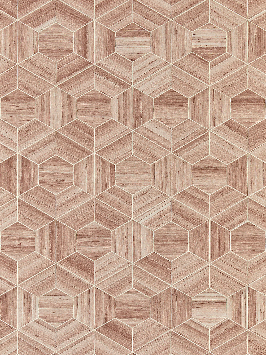 Hive | Slub - Creme - Scalamandre Wallpaper