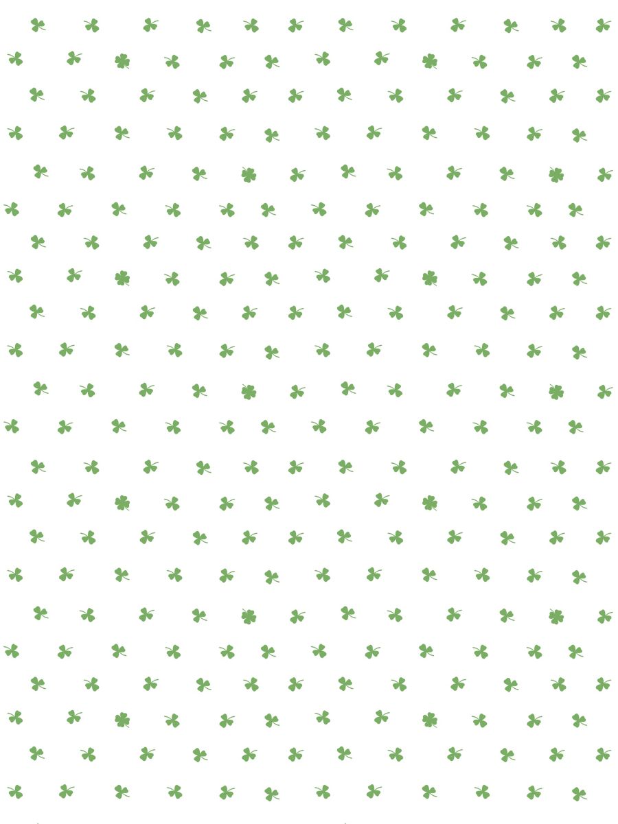 Shamrocks - Wallcovering wallpaper in Leaf by Scalamandré - Scalamandre Wallpaper