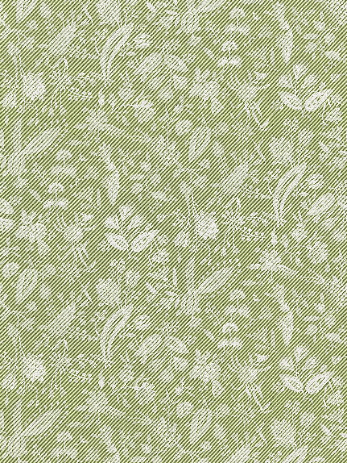 Tulia Linen Print - Willow - Scalamandre Fabric