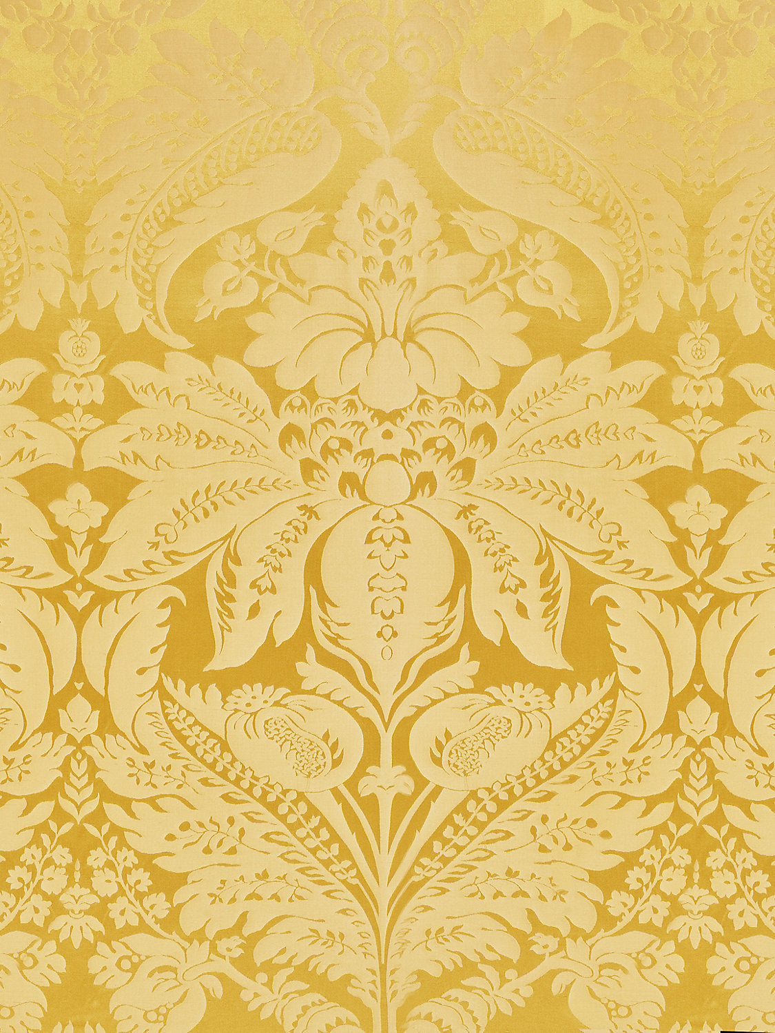 Newport Damask - Vermeil - Scalamandre Fabric