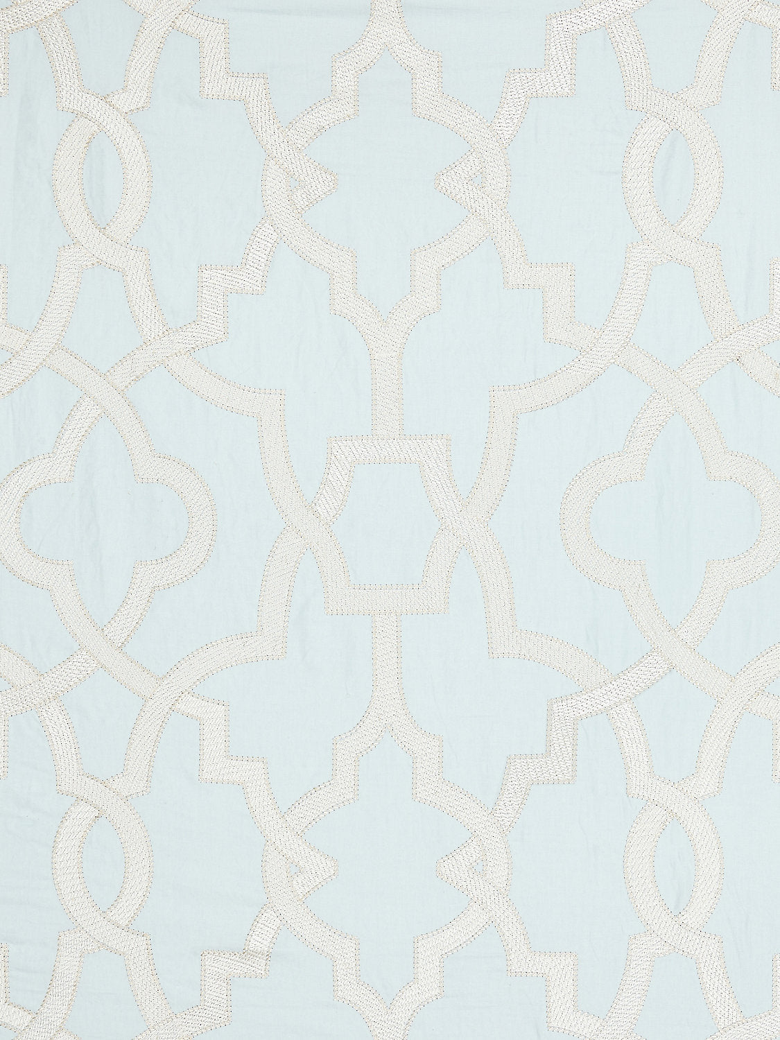 Damascus Embroidery - Blue Mist