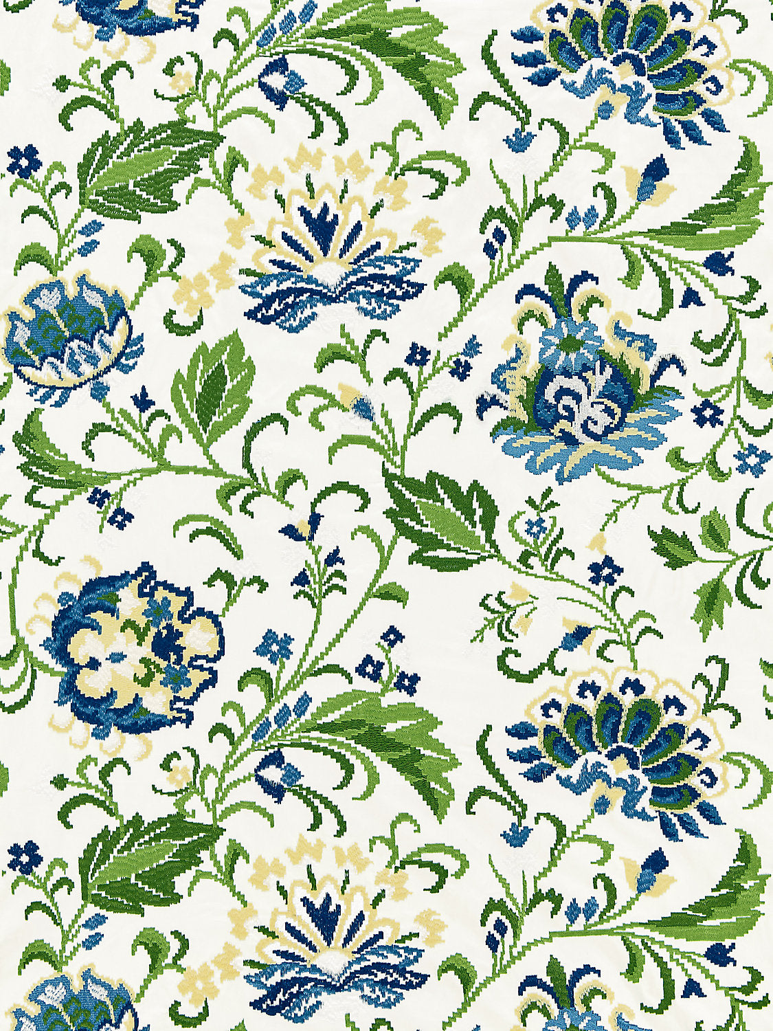 Delphine Embroidery - Jardin