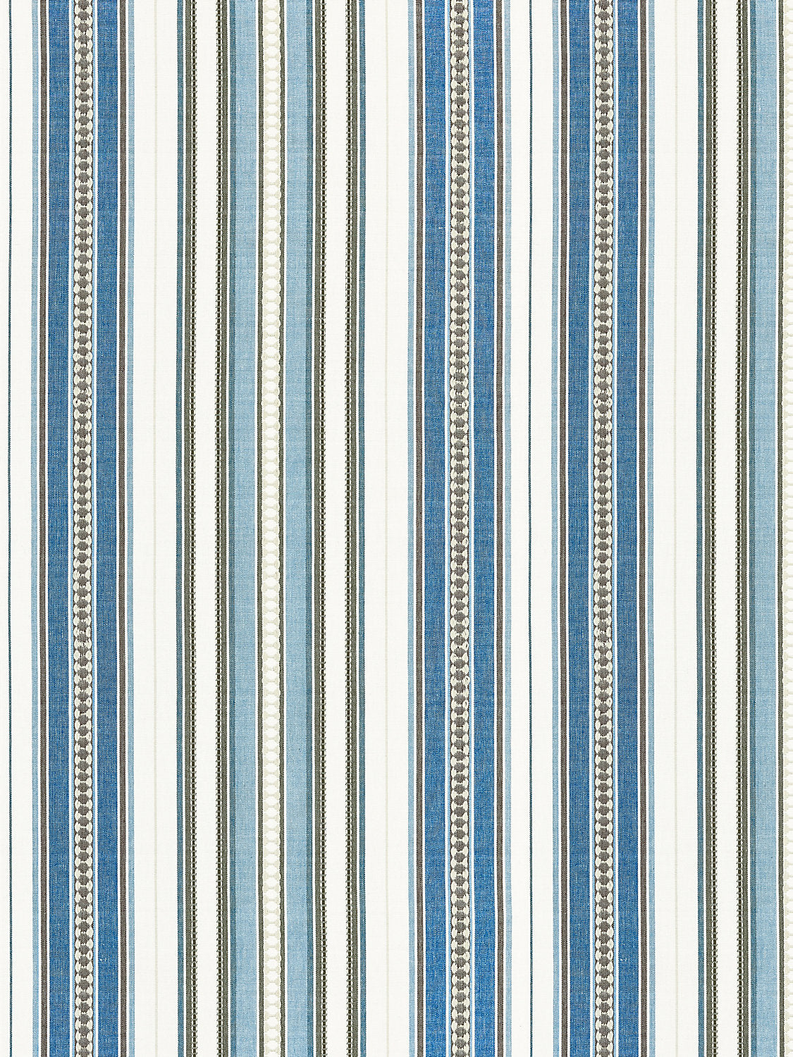 Nile Stripe - Blue Jay - Scalamandre Fabric