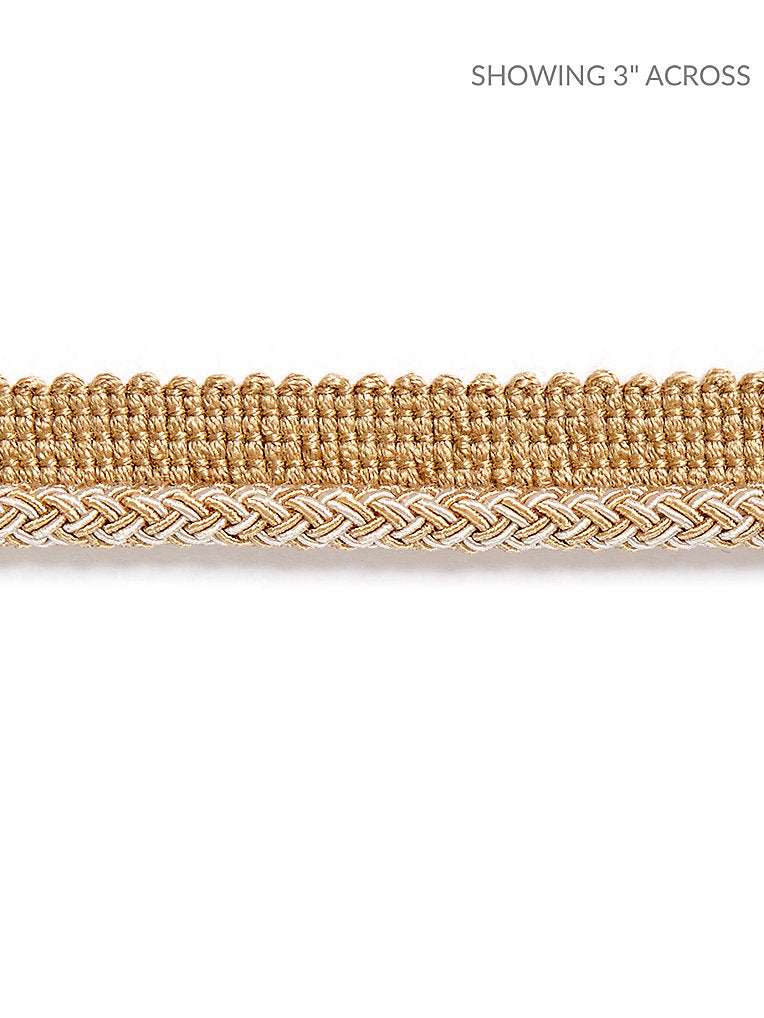 Georgica Braided Cord - Camel - Scalamandre Trim