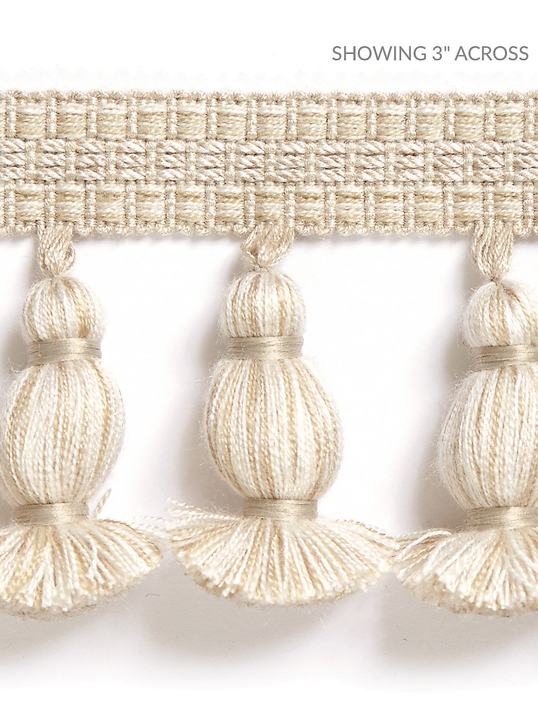 Halsey Onion Fringe - Linen - Scalamandre Trim