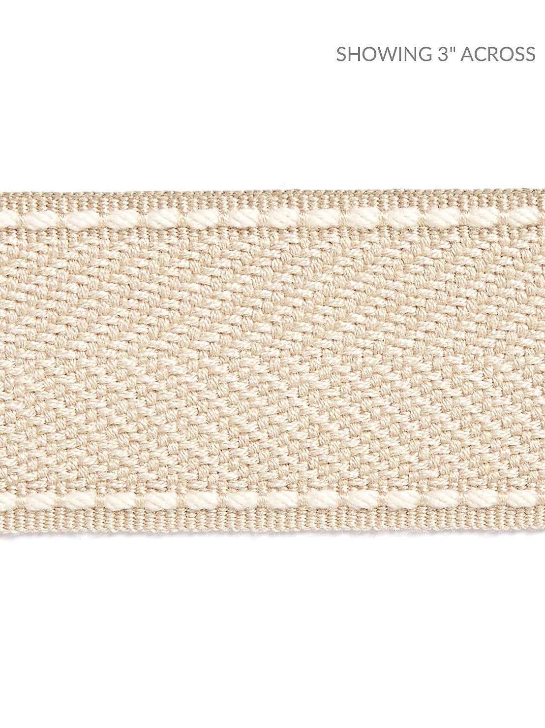 Montauk Herringbone Tape - Linen