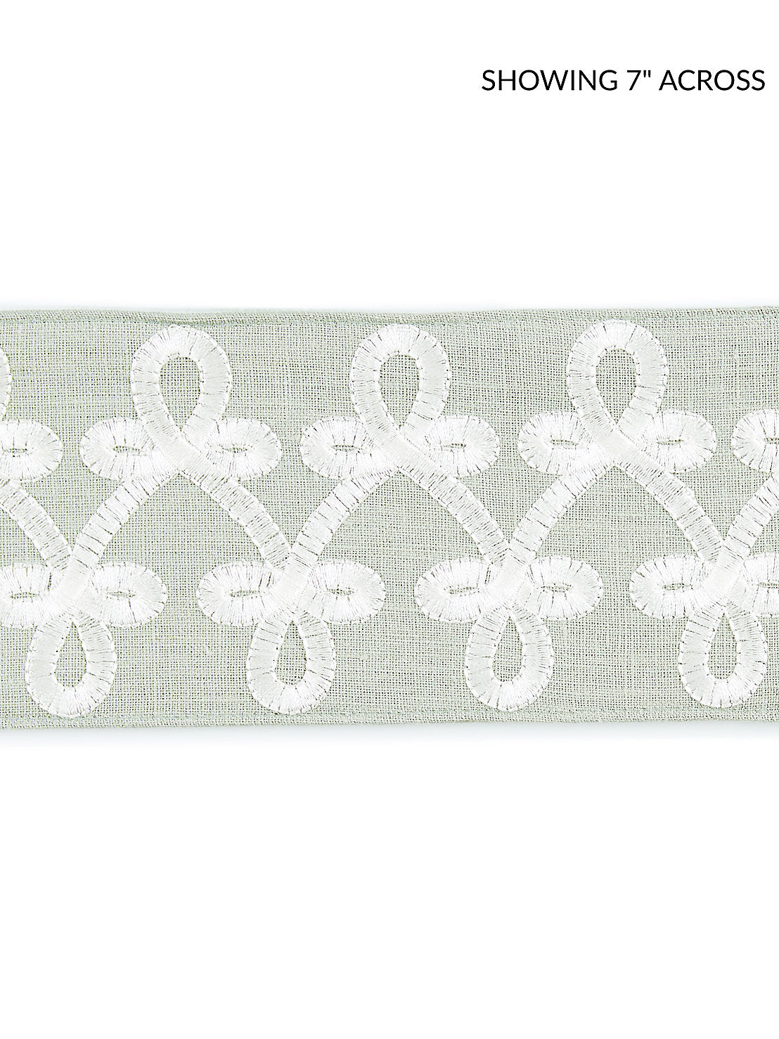 Empress Embroidered Tape - Mineral
