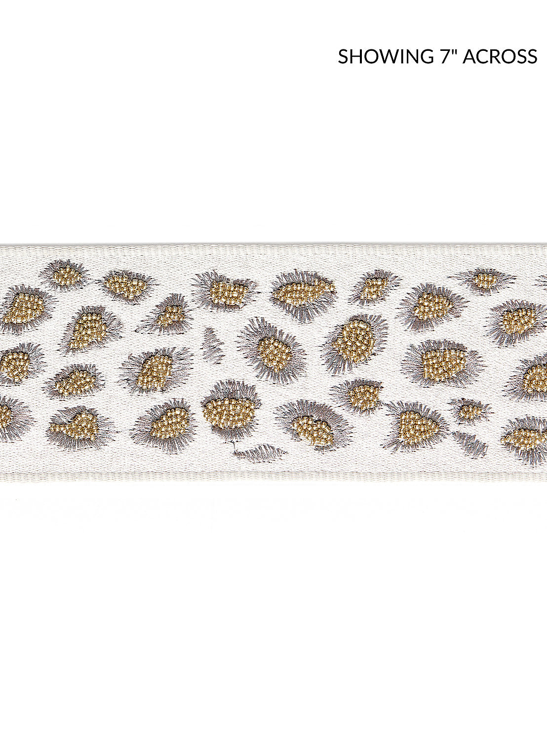 Catwalk Embellished Tape - Looking Glass - Scalamandre Trim