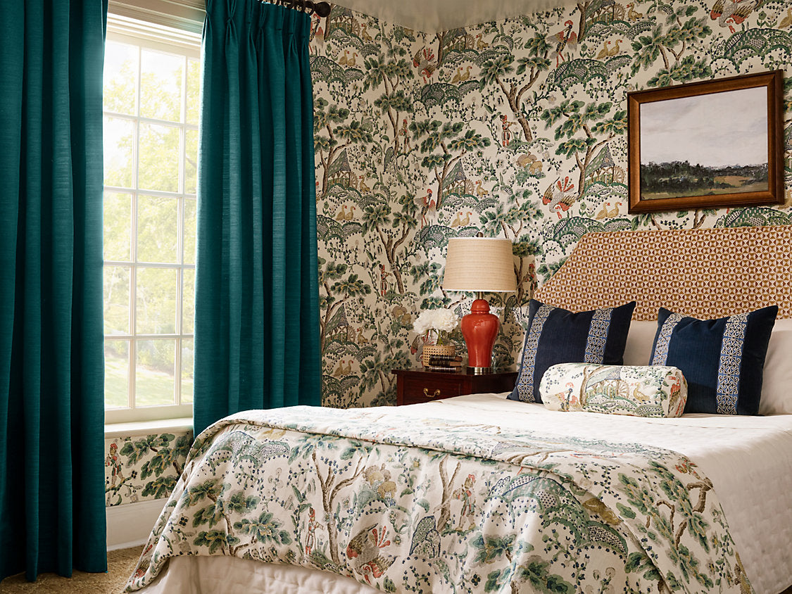 KELMESCOTT WALLCOVERING Leaf On Ivory SC WP88588 0002 by Scalamandre