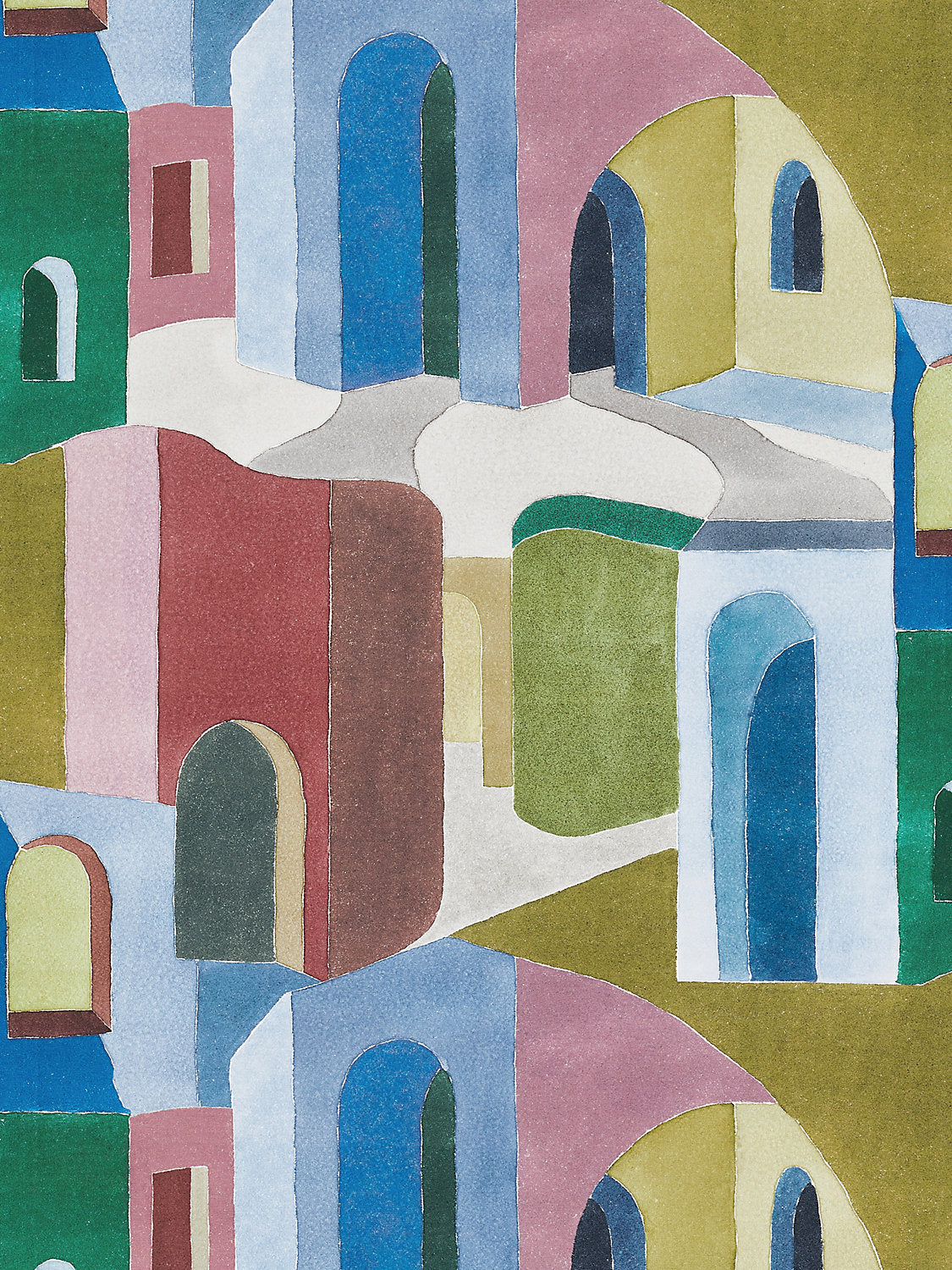 Riad Cotton Print - Jewel - Scalamandre Fabric