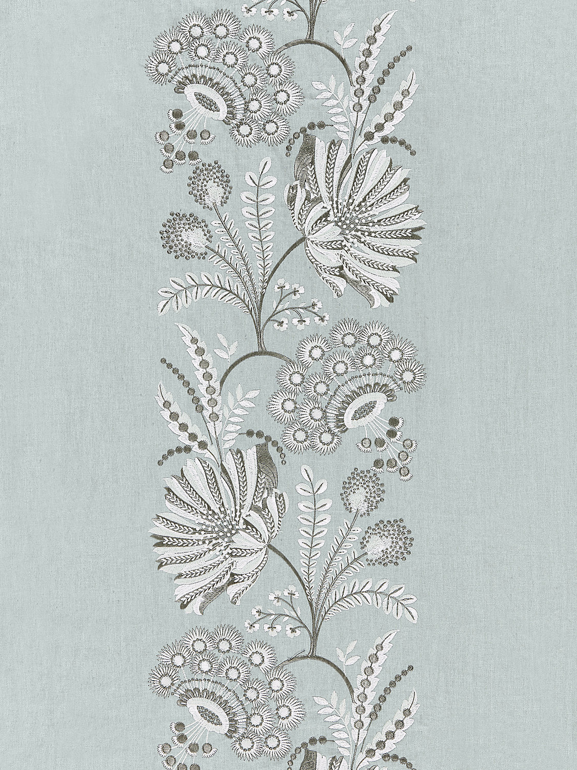 Annelise Embroidery - Skylight - Scalamandre Fabric