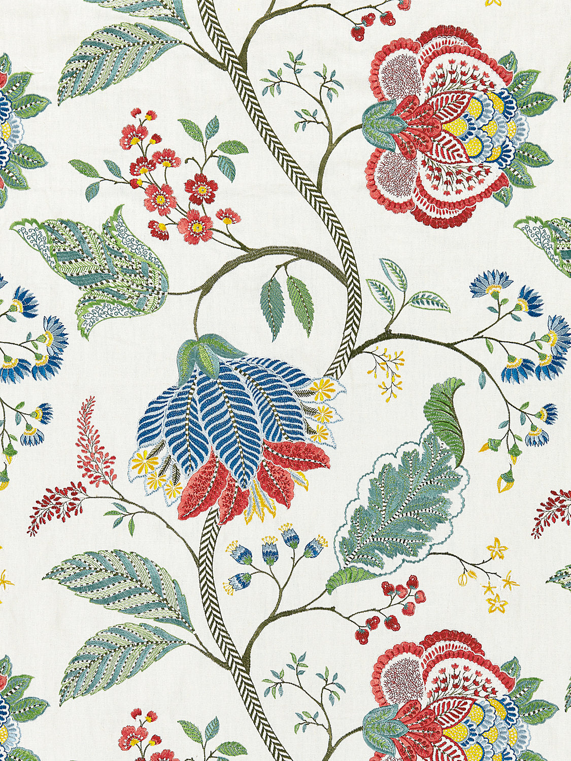 Palampore Embroidery - Bloom