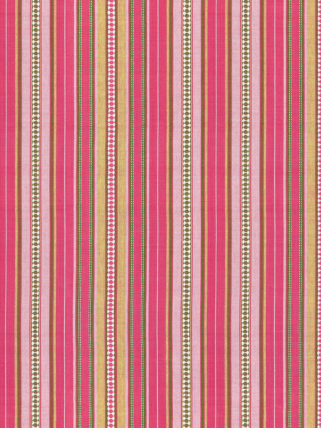 Nile Stripe - Rose Garden - Scalamandre Fabric