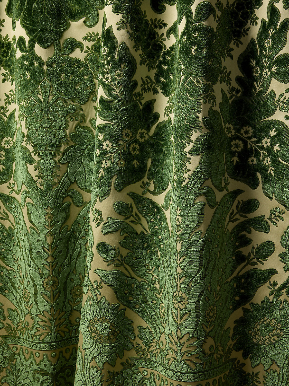 Regis Velvet Damask - Frond - Scalamandre Fabric