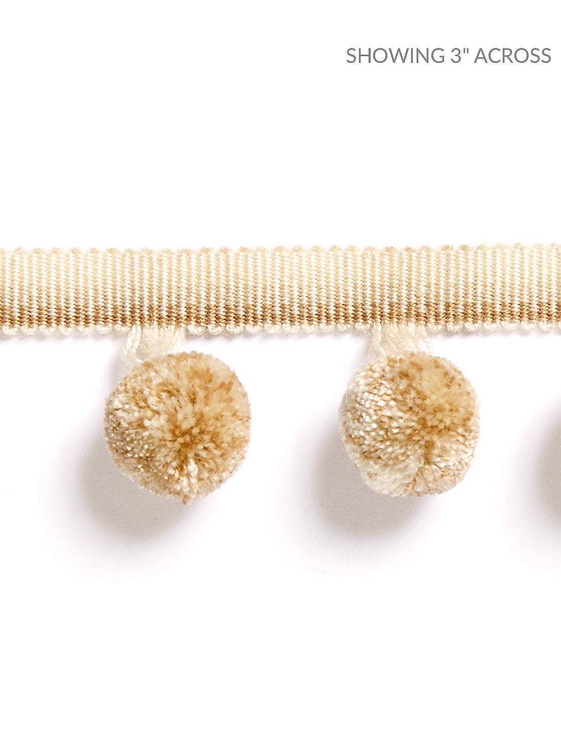Osborne Pom Pom Fringe - Camel - Scalamandre Trim