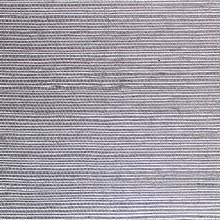 Sisal Metallic - Silver - Scalamandre Wallpaper