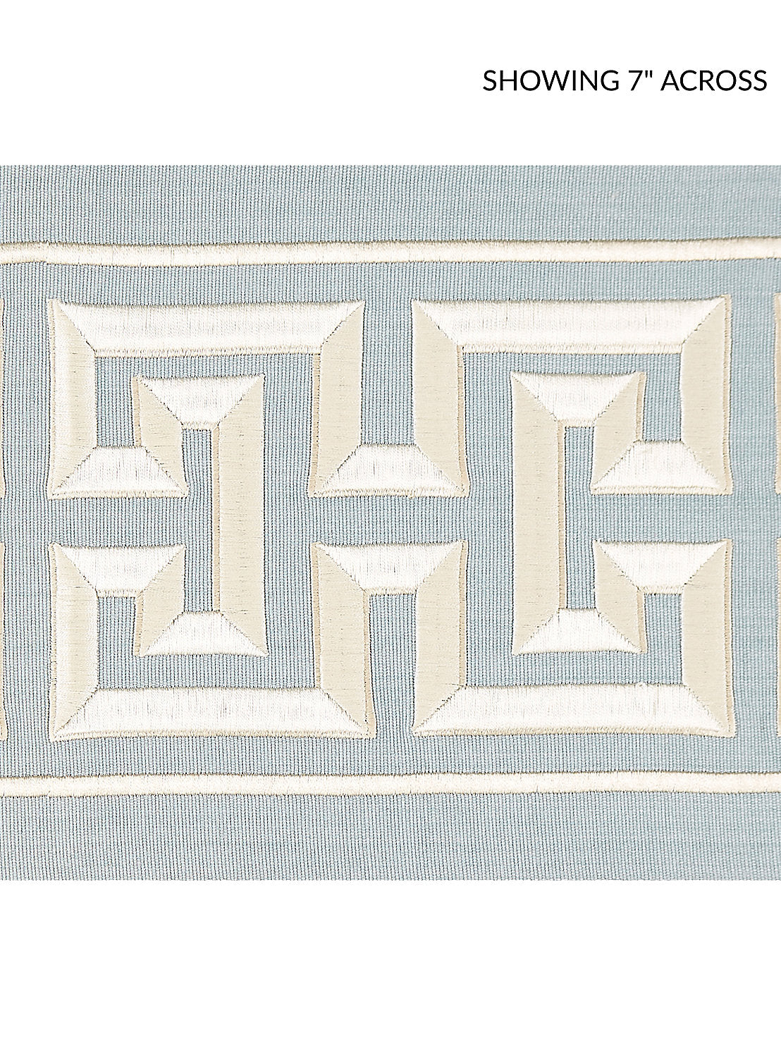 Imperial Embroidered Tape - Sky - Scalamandre Trim