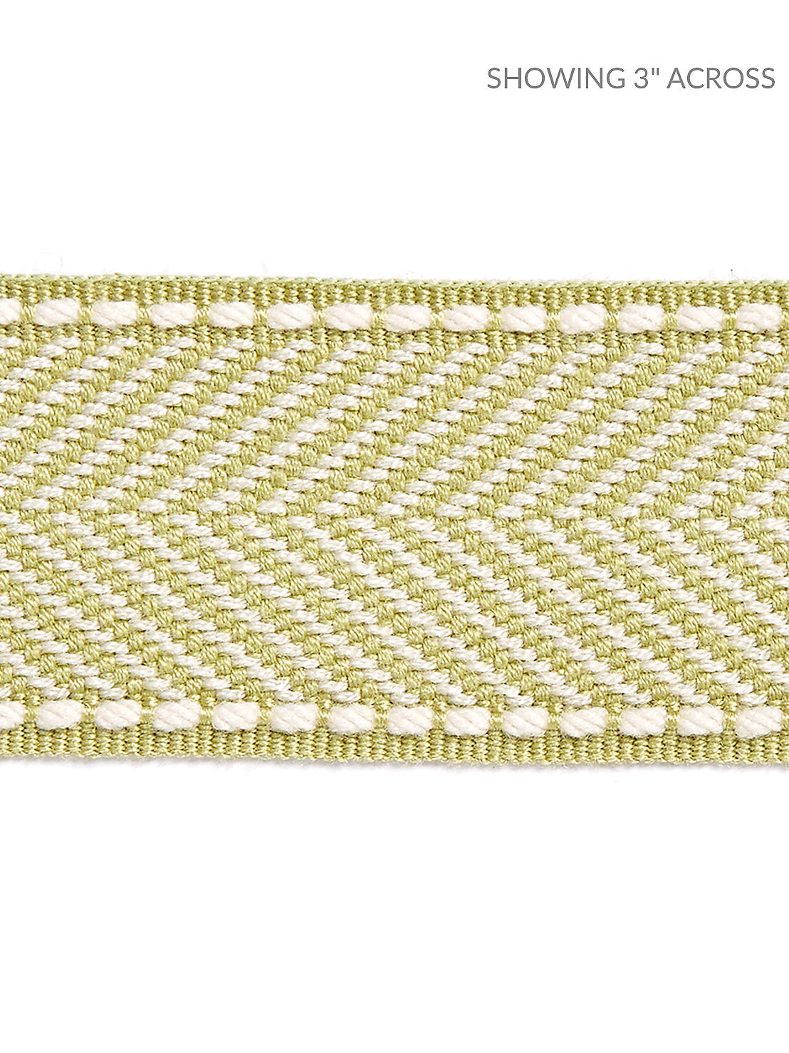 Montauk Herringbone Tape - Lettuce