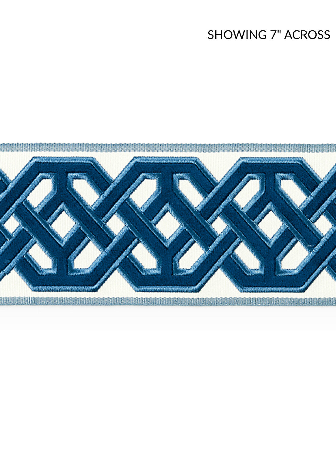 Beaufort Velvet Tape - Porcelain - Scalamandre Trim