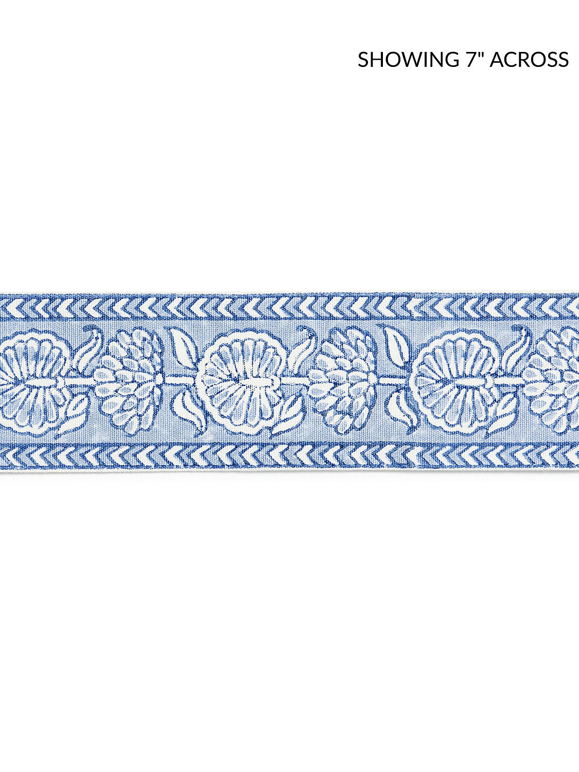 Tulsi Block Print Tape - Lakeside