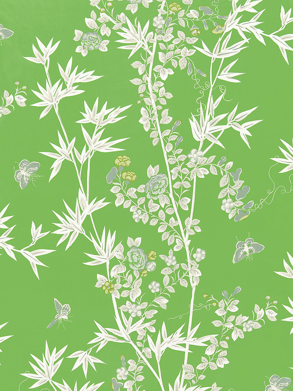 Jardin De Chine Print - Jade - Scalamandre Fabric