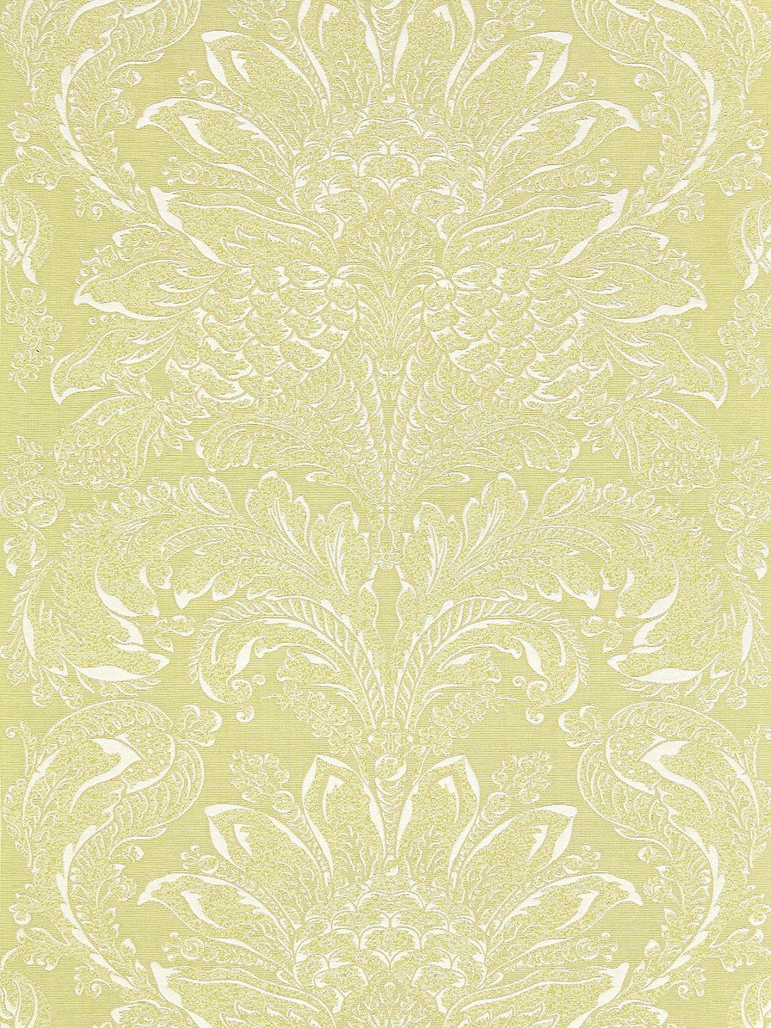 Carlotta Damask - Peridot - Scalamandre Fabric