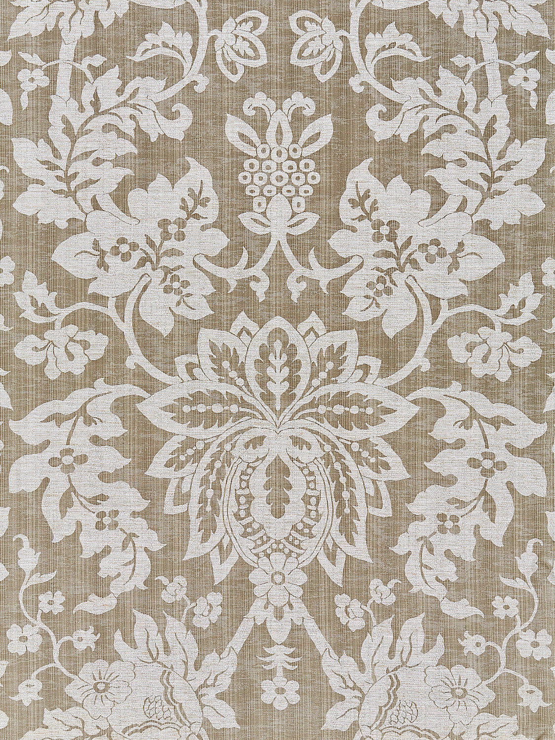 Metalline Damask - Smoke